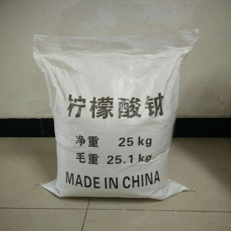 柠檬酸钠 工业级 酸度调节剂 水处理 缓凝剂 一水